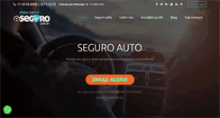 Desktop Screenshot of meucarroseguro.com.br